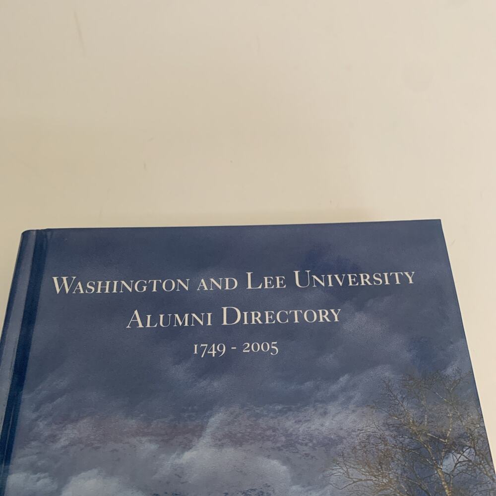 Washington And Lee University 1749-2005 Alumni Directory Hardcover LEXINGTON VA - Picture 7 of 12